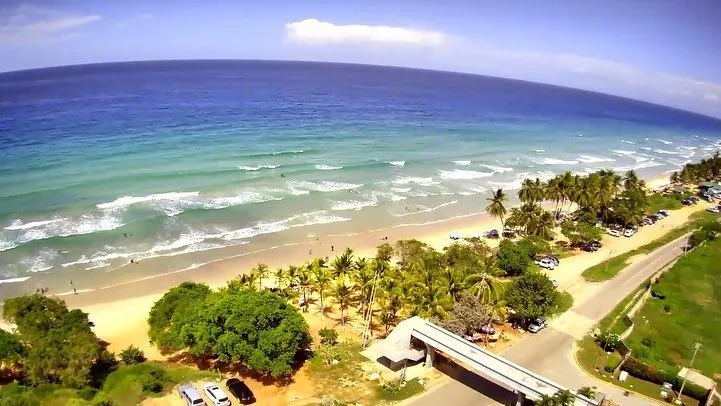 Aérea playa Guacuco · Las Terrazas de Guacuco