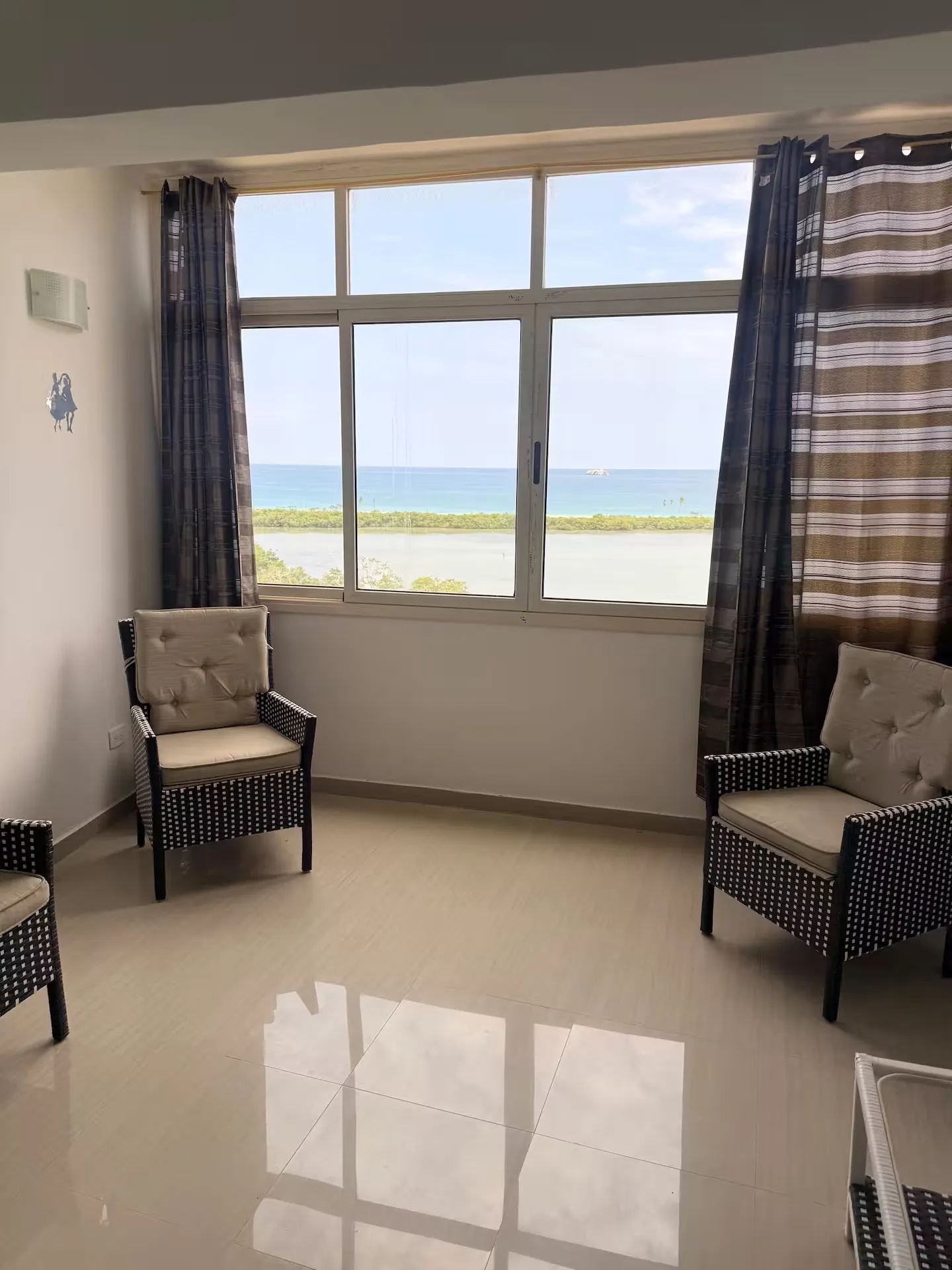 Sala vista mar · Mirador La Caracola, Residencias Ocean Blue