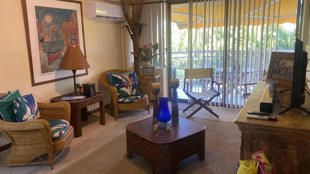 Sala · Refugio frente al Mar, Las Terrazas de Guacuco