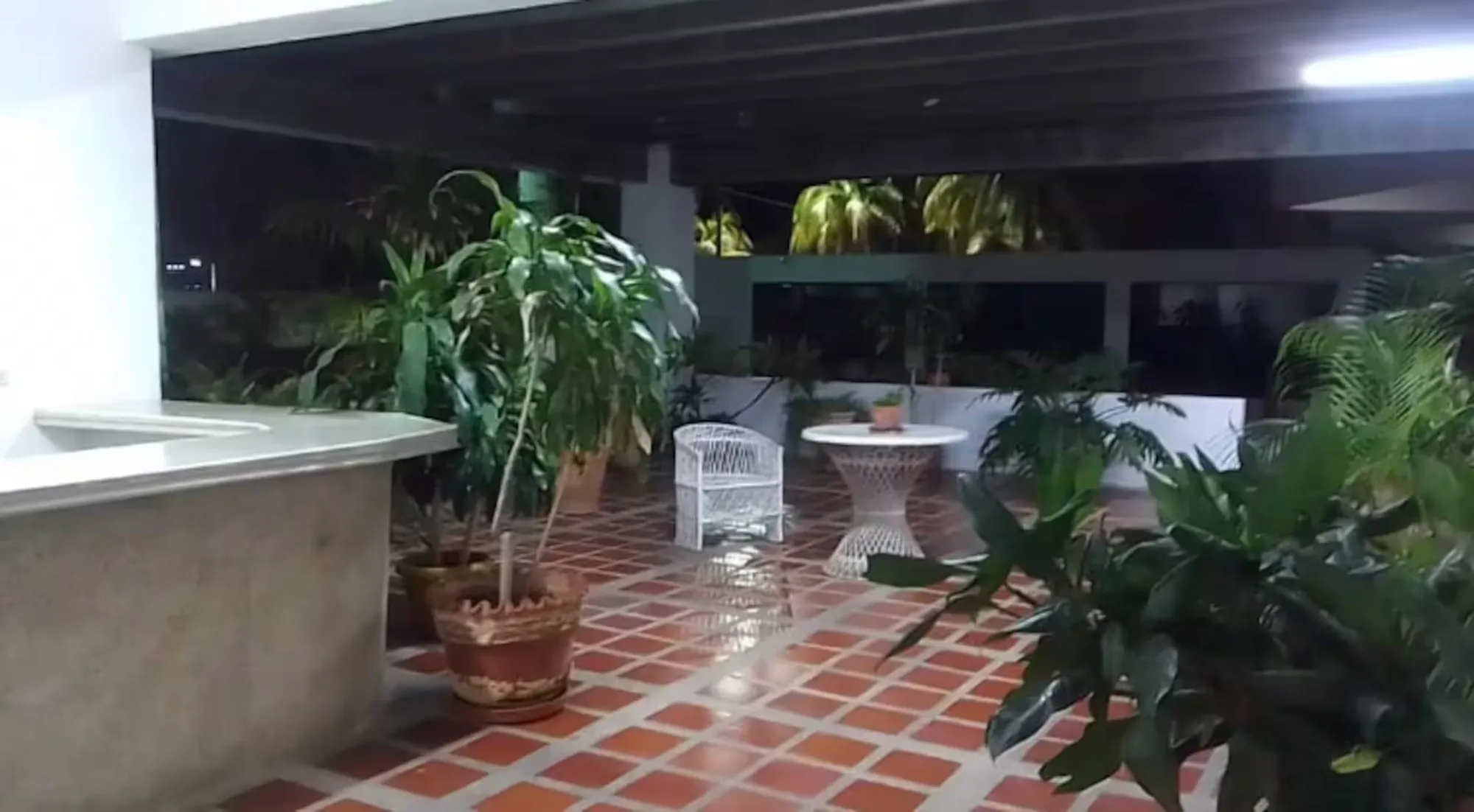 Lobby terraza · Atenea Suites